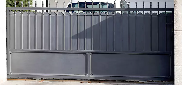 Metal Driveway Gate Installation Tuckahoe